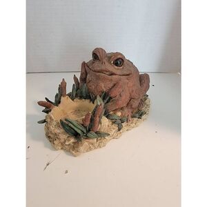 Vintage Home Styles Multicolor Toad Hollow Handcrafted Ceramic Candle Holder OS